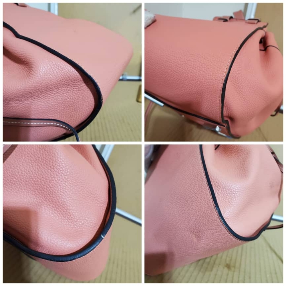 Authentic Loewe Hammock debossed-logo shoulder bag - Picture 6 of 9